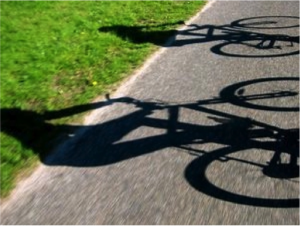 Schaduwfietsers